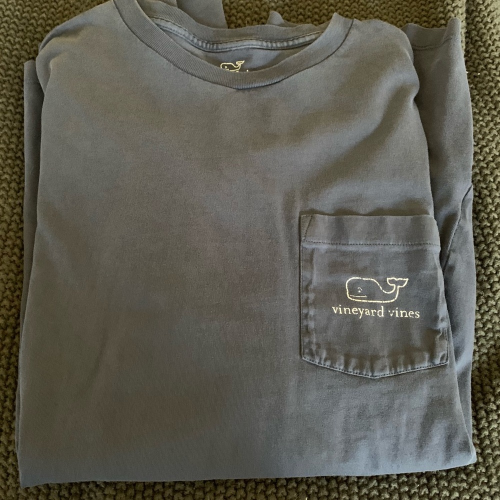 Navy Vineyard Vines Whale Lngslv